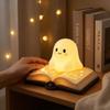 Specter Lamp with Book Base Warm Night Light Whimsical for