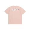 Li Ning Sports Fashion Collection T Shirts Men's Pink Crew Neck Moderate Straight Fit AHSR628-2