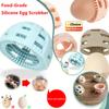Silicone Washing Brush Specialized Egg Cleaner Tool Flexible Food Grade Scrubber for Farm Fresh Eggs Kitchen Use