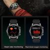 SCIONE Smart Watch Heart Rate Bluetooth Call Voice Assistant Compass Flashlight Step Outdoor Sports Watch