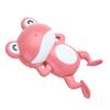 Baby Badespielzeug Aufziehbares Schwimmen Niedliche Frösche Schwimmendes Aufziehbares Badewannenspielzeug für Kinder(Rosa )