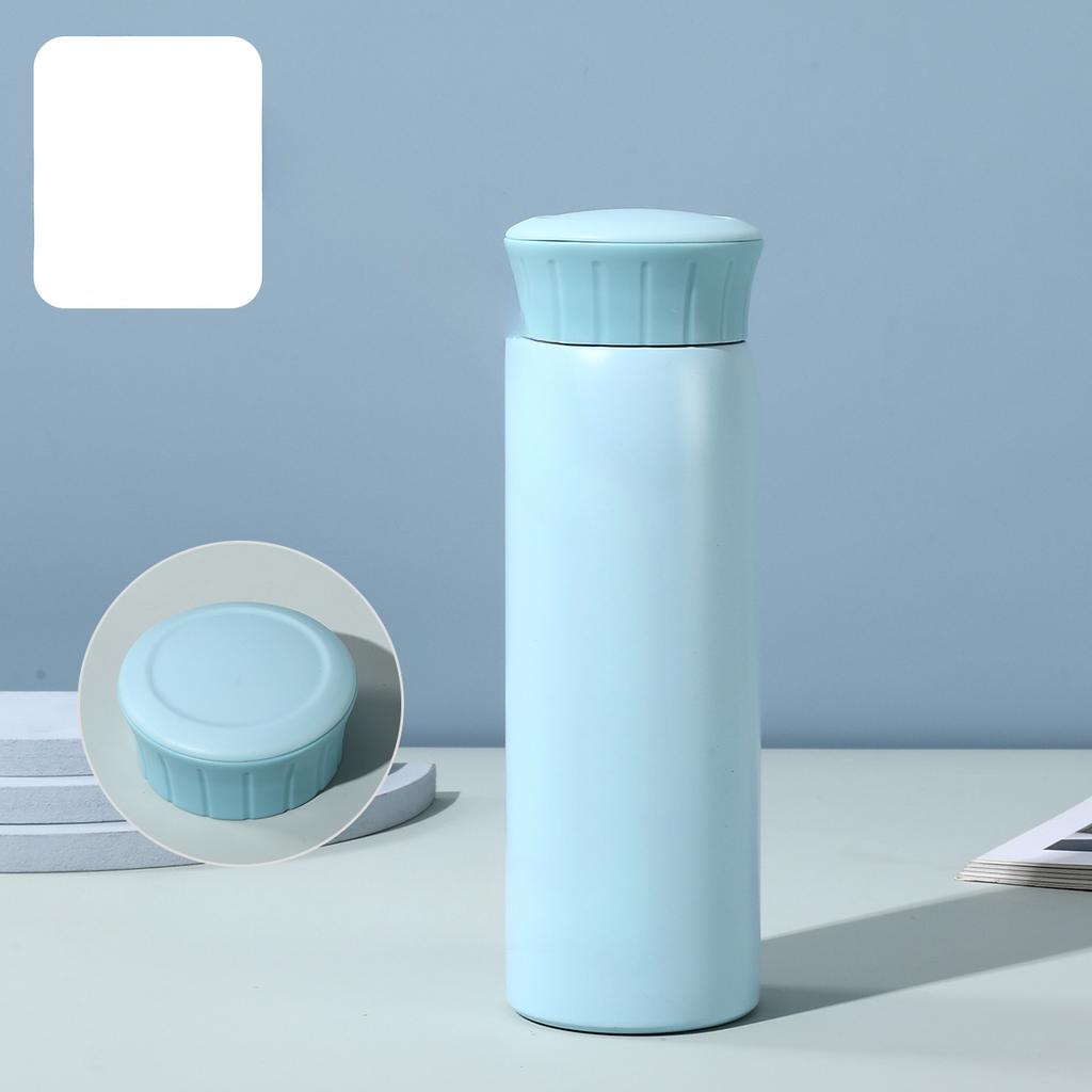 Einfacher neuer Thermosbecher aus Edelstahl, intelligente Temperaturmessung, Wasserbecher mit großem Fassungsvermögen, tragbarer Geschenkbecher für Outdoor-Sportarten für Studenten