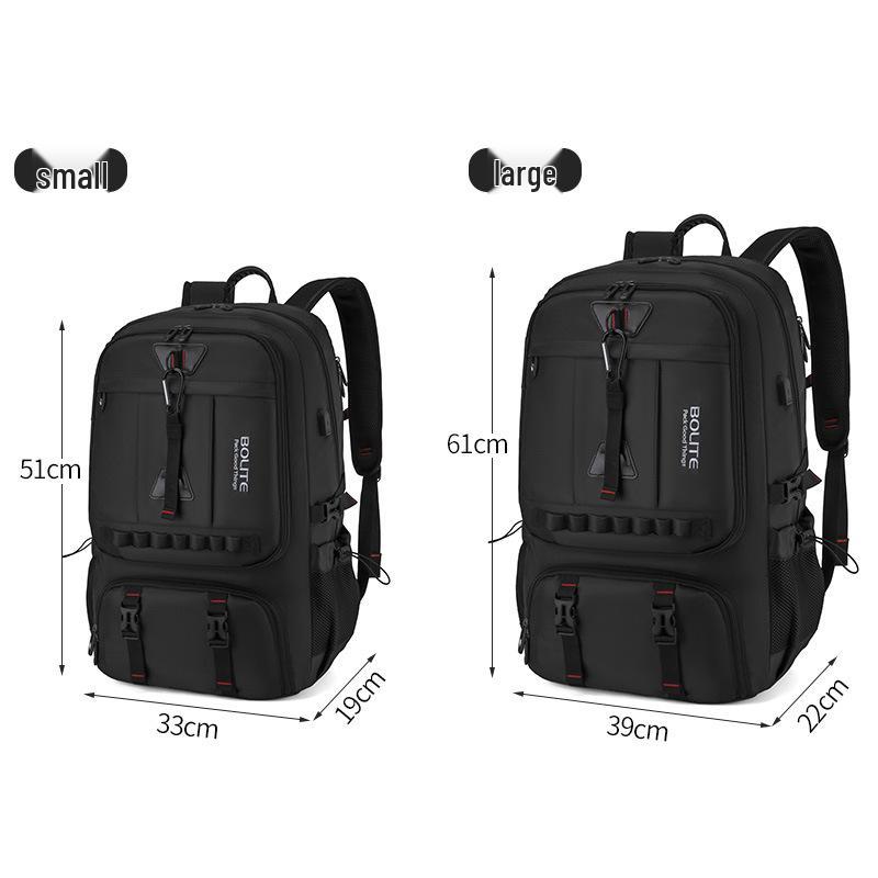 Multifunctional Expandable 17 Laptop Backpack - Outdoor, Travel, Large Capacity, Multi-Compartment. Standard