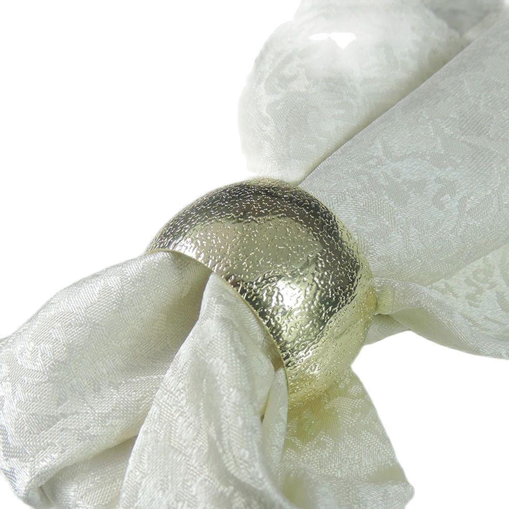 Silver Decorative Napkin Ring Holder for Weddings, Party Decoration, New, 12 Pcs per Lot
