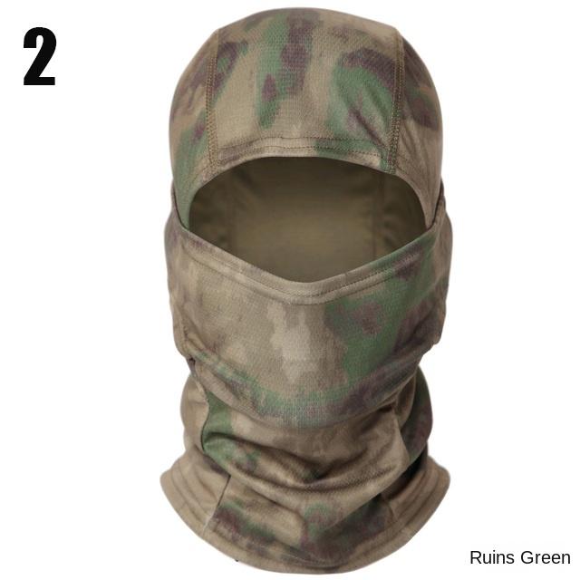 Camouflage Balaclava Full Face Scarf Ski Bicycle Full Face Cover Winter Neck Head Warmer Tactical Airsoft Cap Helmet Liner