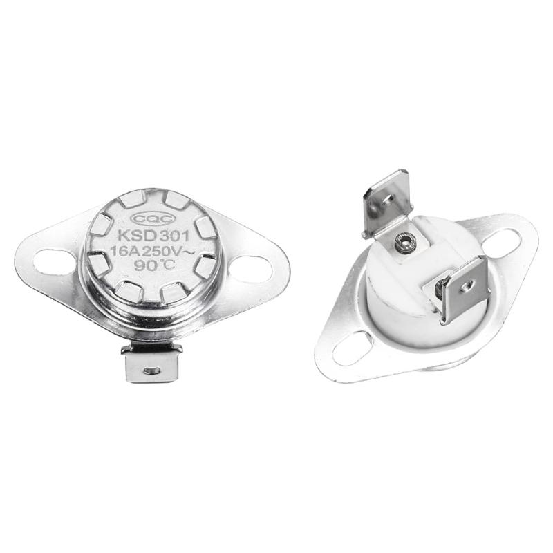 Thermals Cutoff Switches 90 Celsius 250V 16A Normally Closed Configuration Simple Operation for Home Appliances