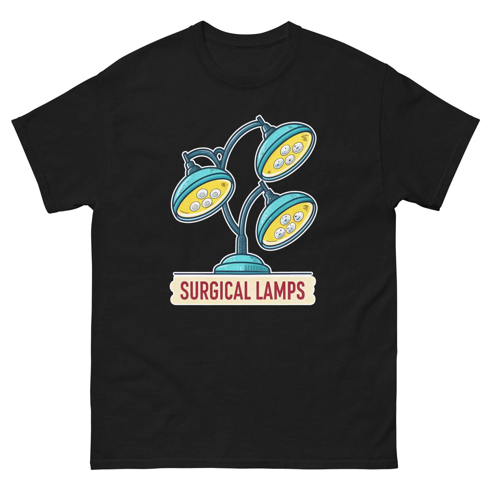 Surgical Lamps Hospital Health Medical Safety T-Shirt 2XL