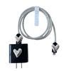 Love Apple 13 Data Cable Protective Cover 14 Plus Fast Charging Charging Head 20w Soft Case Charging Head Five-piece Set