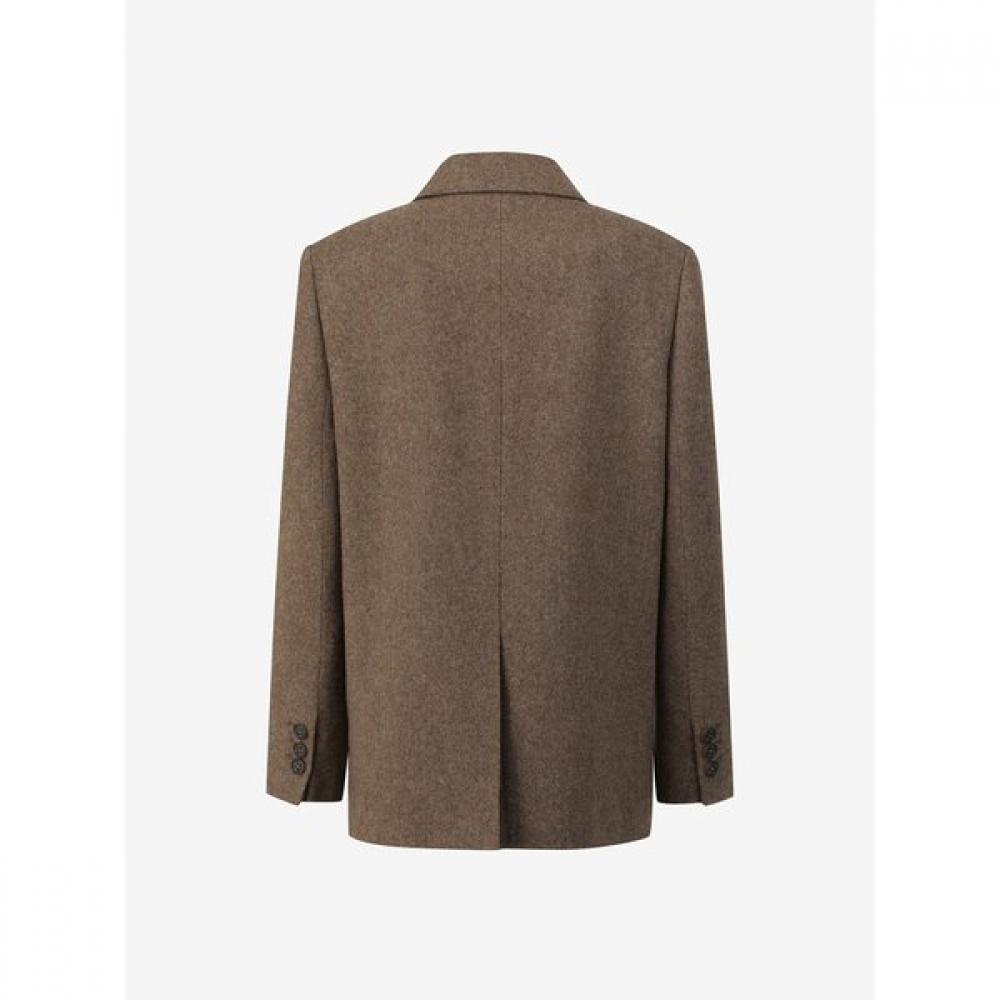 Cc Collect Wool Alpaca Blend Single Jacket C261msf102