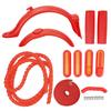 For Xiaomi Electric Scooter Accessories Includes Rear Front Mudguard Side Cover Handbrake Silicone Cover Silicone Grip