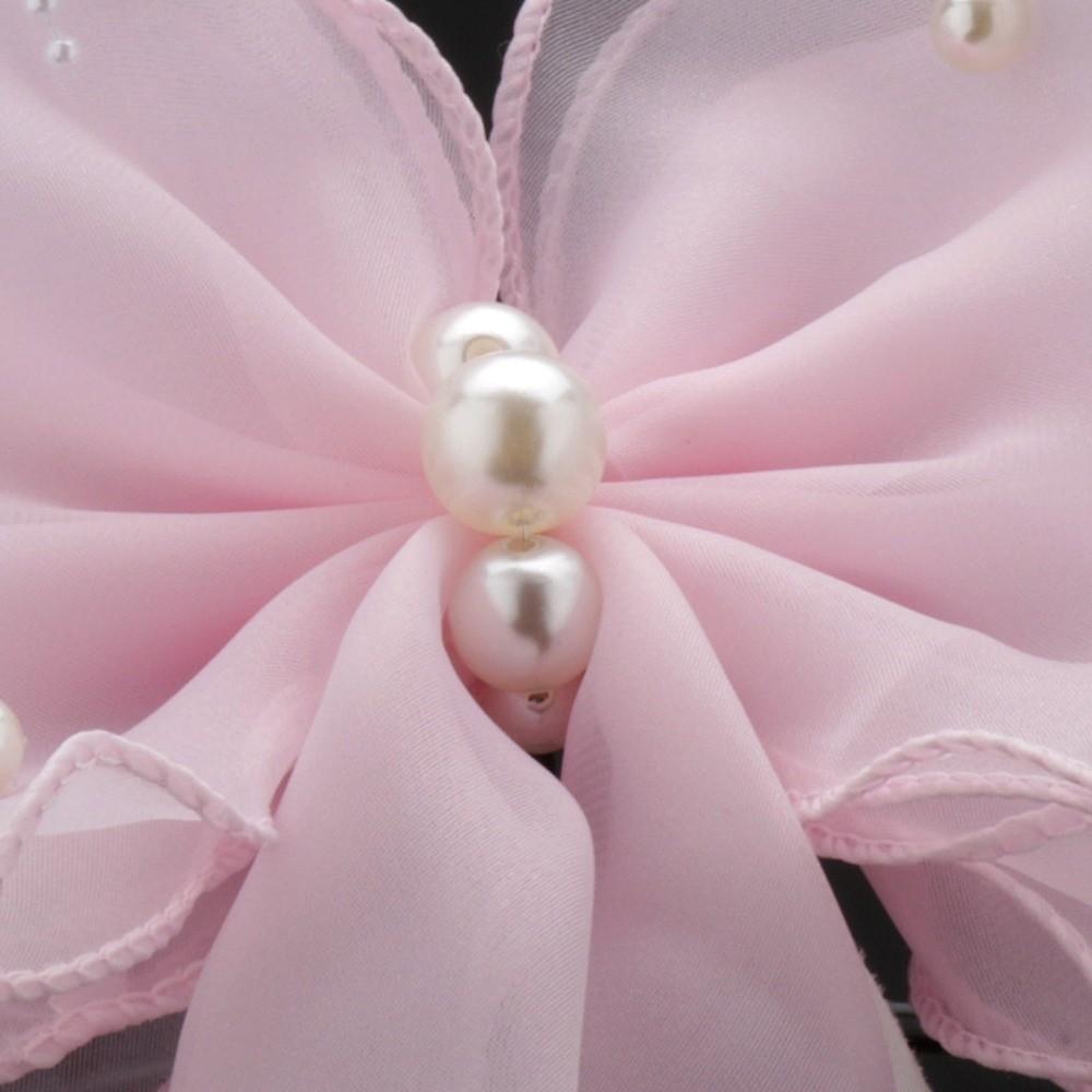Barrettes Bridal Ribbon Bow Hairpin Light Luxury Wedding Headdress Bridal Headwear Take Photos