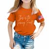Toddler Girl Boy T-Shirts Kids Top Boys And Girls Printed Short Sleeved T-shirt 1-12Y Summ