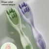 Finger Massager Dual-Row Roller Design Easy Use Relieve Finger Fatigue Promote Blood Circulation Portable Roller Finger Massager