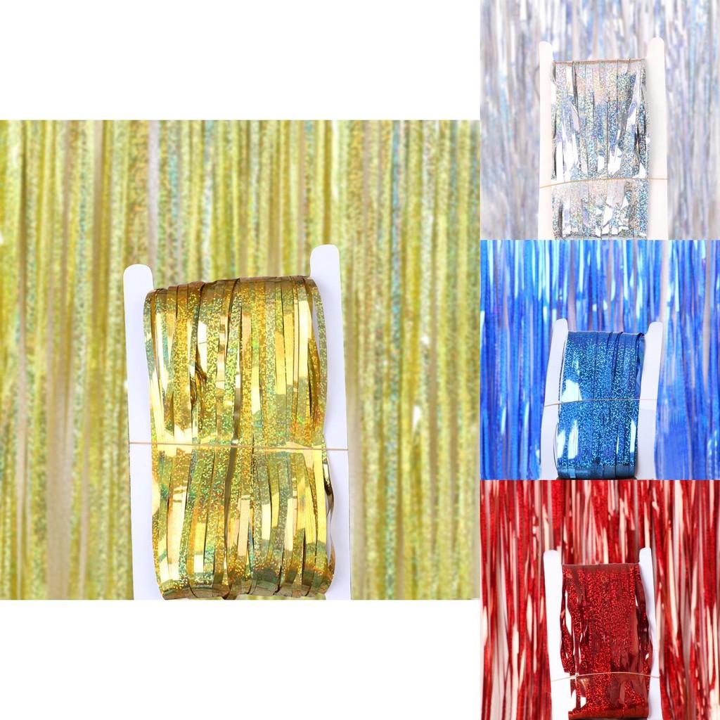 Metallic 1x3m Gorgeous Rain Curtain For Birthday Parties And Holiday Gatherings