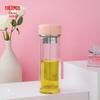 THERMOS High Borosilicate Double-Wall Glass Bottle