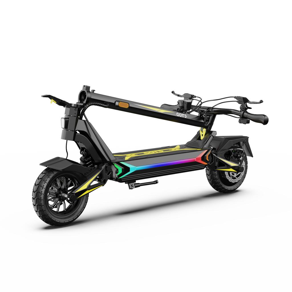 2026 Neuer OOTD SR1 Elektroroller – 1400W Motor, 48V 20Ah Akku, 70km Reichweite, Doppelfederung, 10" Reifen