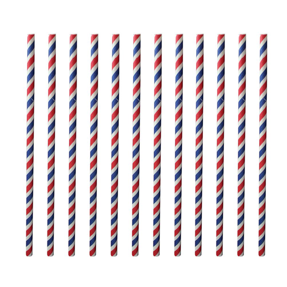 200 Pcs Milk Straws Cocktail Wedding Decor Groovy 4th Decorative Drinking Love