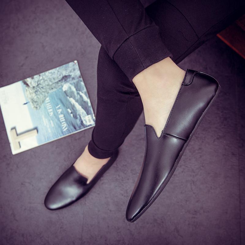 Italienische Herrenschuhe Outdoor Casual Luxusmarke Herren Slipper Echte Leder Mokassins Flats Herren Atmungsaktiv Slip-on Bootsschuhe p4