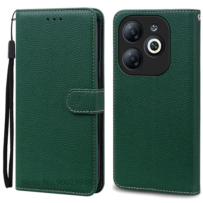 For Infinix Smart 8 / Smart 8 Pro Case Wallet Leather Flip Cover For Infinix Smart 8 Case 8 Plus X6525 X6525D X6525B Phone Cover
