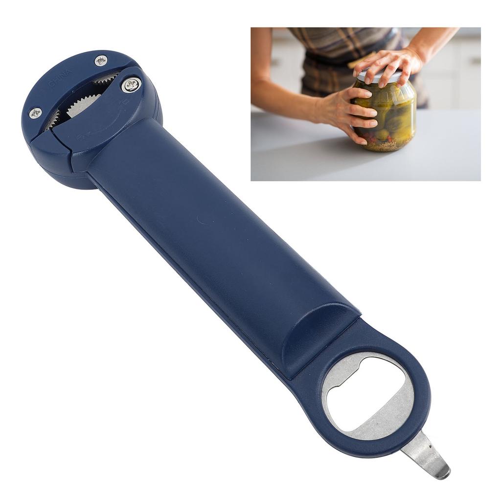 Retractable Jar Opener   Stainless Steel Labor Saving Multifunctional Bottle Opener for Home Use