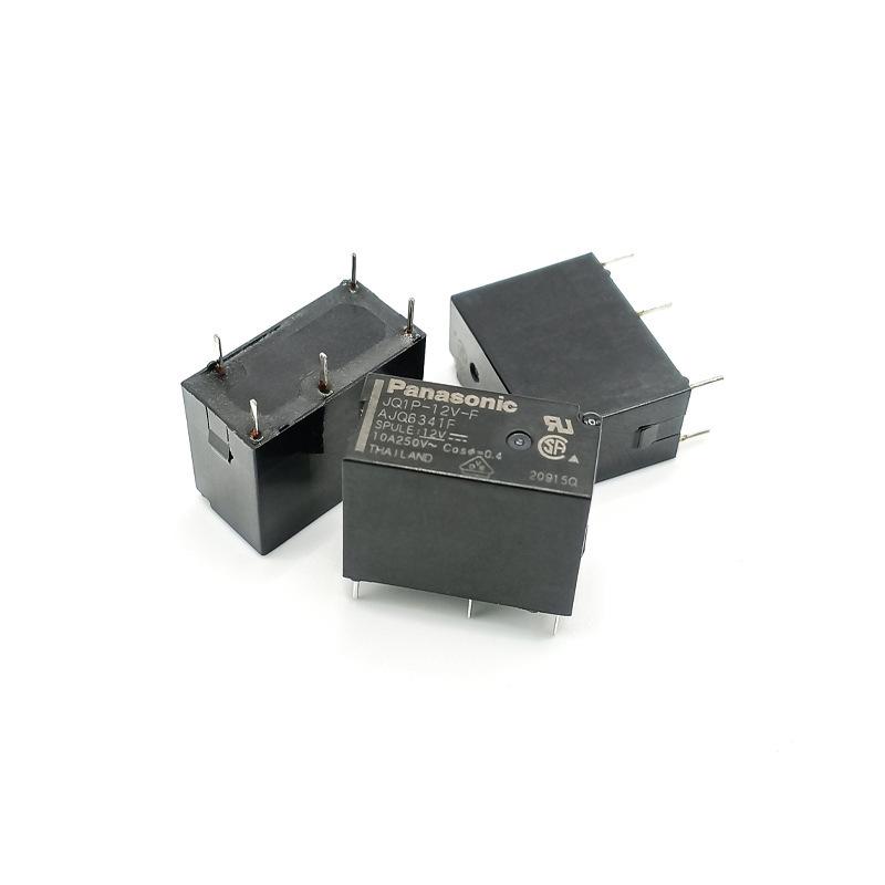 Panasonic JQ1P Series 5-Pin 10A Relay: Available in 12V, 24V, and 5V Versions