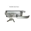 Büro Glastürschloss Badezimmer Edelstahl Griff Türschloss Schlafzimmer Balkon Glastür Lockset Home Security Hardware