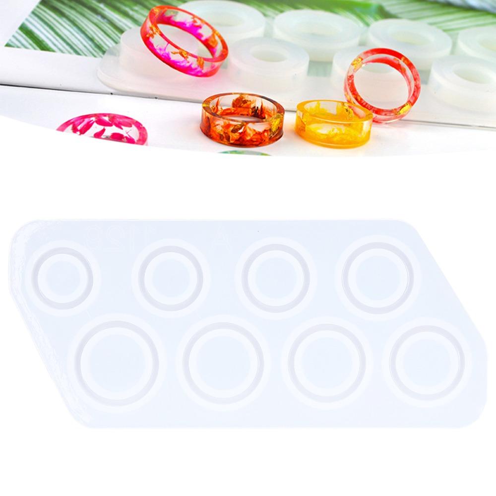 Assorted Sizes Ring Silicone Mould Transparent Casting Mould Jewelry Accessories