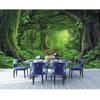 Forest Wall Mural Rainforest Wallpaper Large Nature Scenery Wall Mural For Bedroom Living Room Murals Home Decor