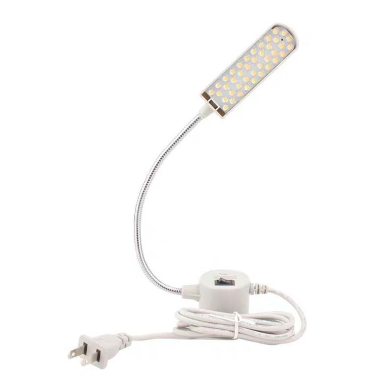LED Sewing Machine Light Flicker Free Bright Beads Flexible Gooseneck for Daily Sewing Mending Tasks
