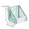 2Pcs Punch-Free Shower Gel Bottle Rack Wall Mounted Adjustable Storage Rack Shampoo Bottle Dispenser