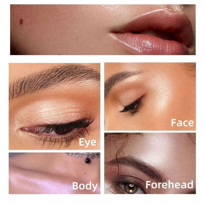 HANDAIYAN - Swirled Relief Delicate Highlighter - 6 Colors