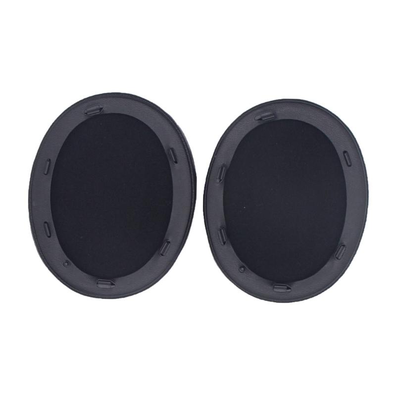 1 Pair Earphone Cover Ear Pads Headphone Cushion Protein Leather Earmuff for WH-XB910N XB910N Headset Replacemnt Part