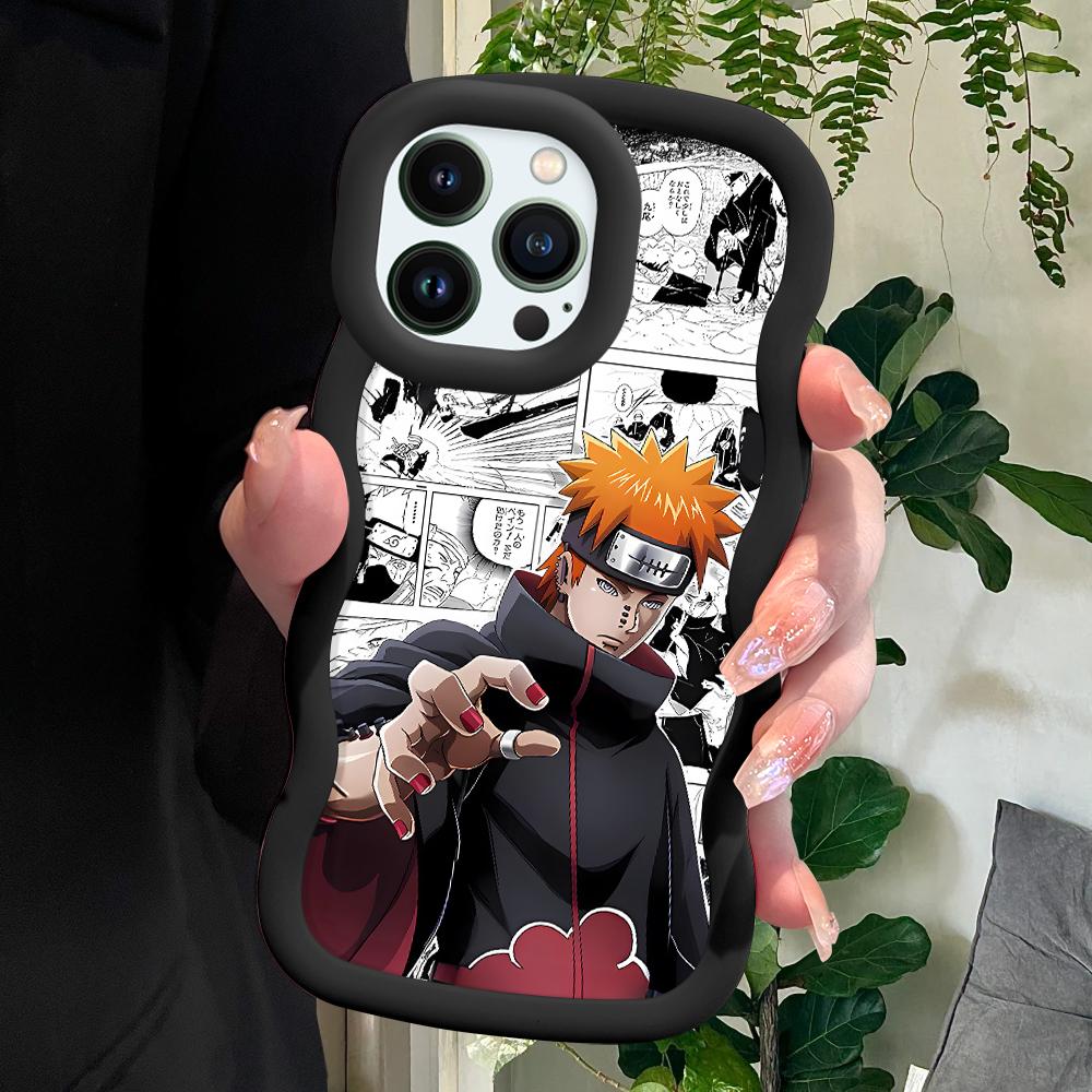 Popular Anime Pattern Phone Cover for iPhone 11 12 13 14 15 Pro Max 6 6S 7 8 Plus Xs Wave Edge Shockproof Protective Rubber Case