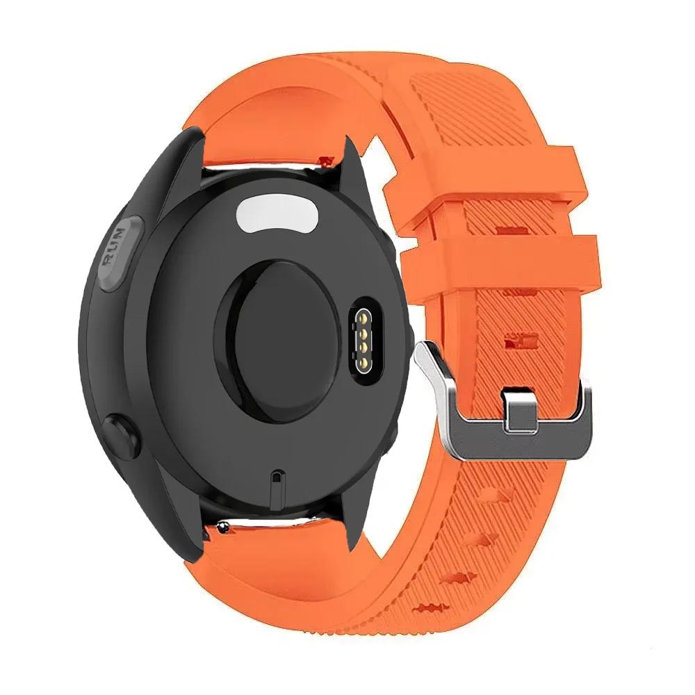 22mm 20mm Silicone Strap For Garmin Forerunner 265 965 165 55 Venu 3 Active 5 Sport Bracelet Garmin Active 5/Vivomove Trend Band