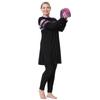 Plus Size Women Muslim Muslimah Swimwear Full Coverage Women Swimming Suit Conservative Highly Elastic Comfortable 3 Pieces Beachwear 3XL-8XL