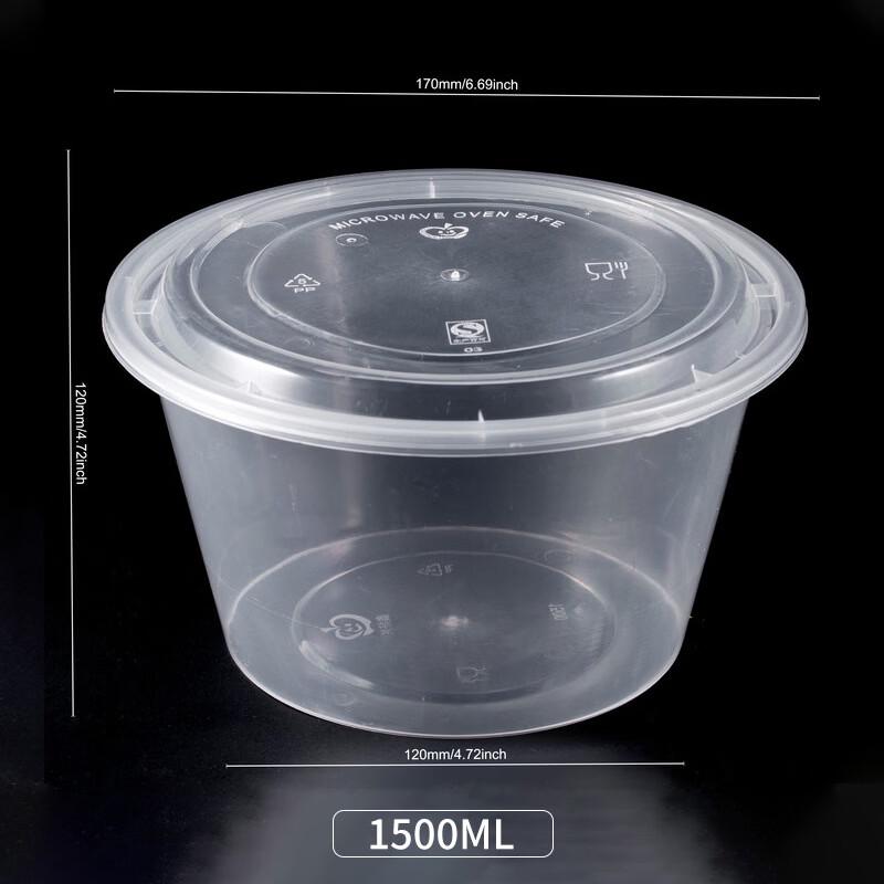 

Disposable Biodegradable Food Containers with Domed Lids
