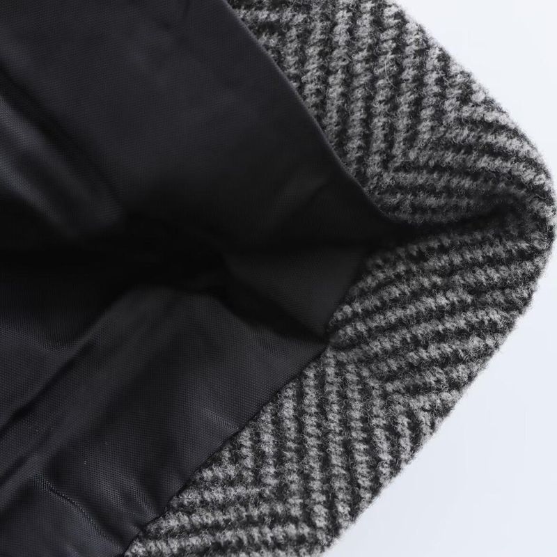 Kaslead New Arrival Women's Fashion Style Fashion Herringbone Twill Outwear Casual Pants 4387268