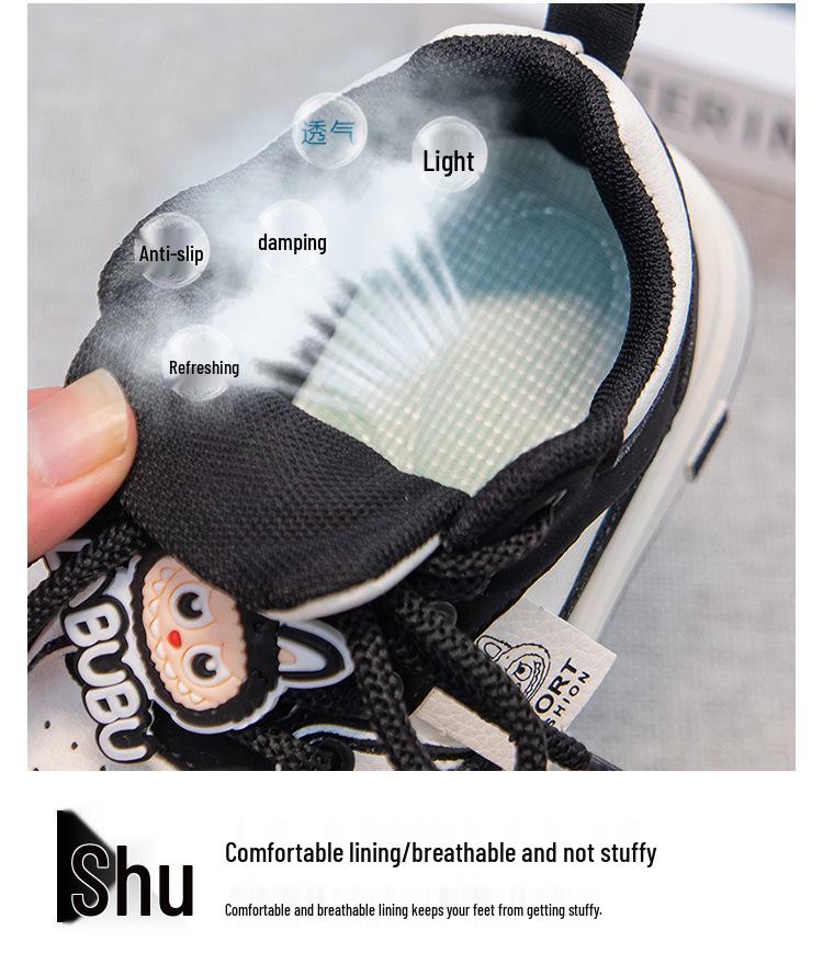 Boys' Lightweight Non-Slip Canvas Sneakers for Spring/Autumn 2025 - Big Kids Student Sports Shoes