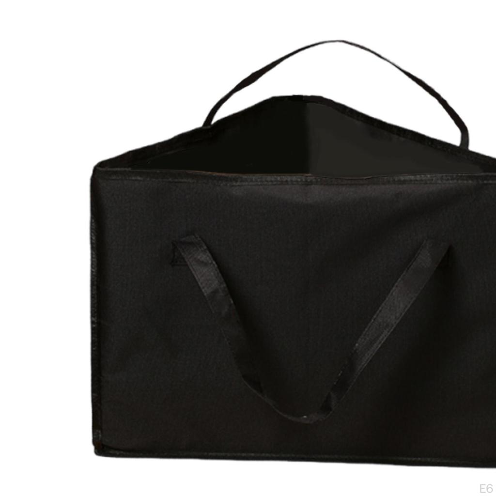 Rigid Clothes Hanger Organizer Bag Case Space Saving Storage Box with Dustproof Lid for