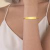 Free Customize Mom Lover Stainless Steel Heart Bracelets, Personalized Cuff Bangle Girls Boys Name Date Wristband