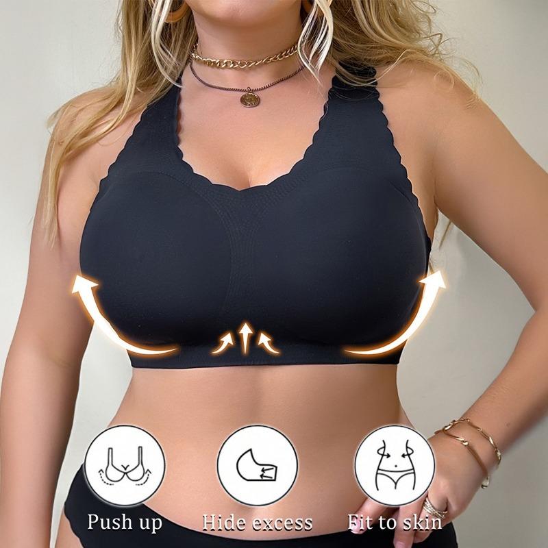 Women S Front Closure Breastfeeding Bra Plus Size Seamless Breathable Underwear