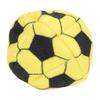 Soccer Hackys Sack Soft Plush Comfortable Grip Soccer Footbag Wear Resistance for Kids Adults Yellow Black