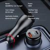 12V-24V Car Cigarette Lighter Charger 65W+45W PD USB Quick Charge Auto Power Adapter Car Charging for Smartphone Laptop Camera