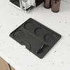 Coffee Machine Silicone Mat Tray Drainage Mat Heat Protective Mat Coffee Accessories Pounding Station Mat Powder Press Tool Mat