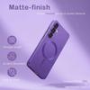 Coque de Téléphone - BOOLING - Samsung Galaxy A17 4G/5G - avec Cercle Magnétique - Violet - 2 Vitres