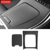 Car Center Console Leather Suede Style Panel Cover Trim Panel Frame Interior Modification For Mercedes Benz EQE SUV 2022-2025