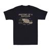 Anatomy Of A Raccoon Funny Biology Animal Raccoon Anatomy Black T-Shirt Tee
