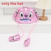 Cartoon Fisherman Hat For Kids With 3d Ears And Stitch Spider Man Print Design Summer Sun Protection Cotton Polyester