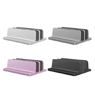 Aluminum Space-saving Laptop Vertical Stand Desktop Erected Holder Bracket Stand