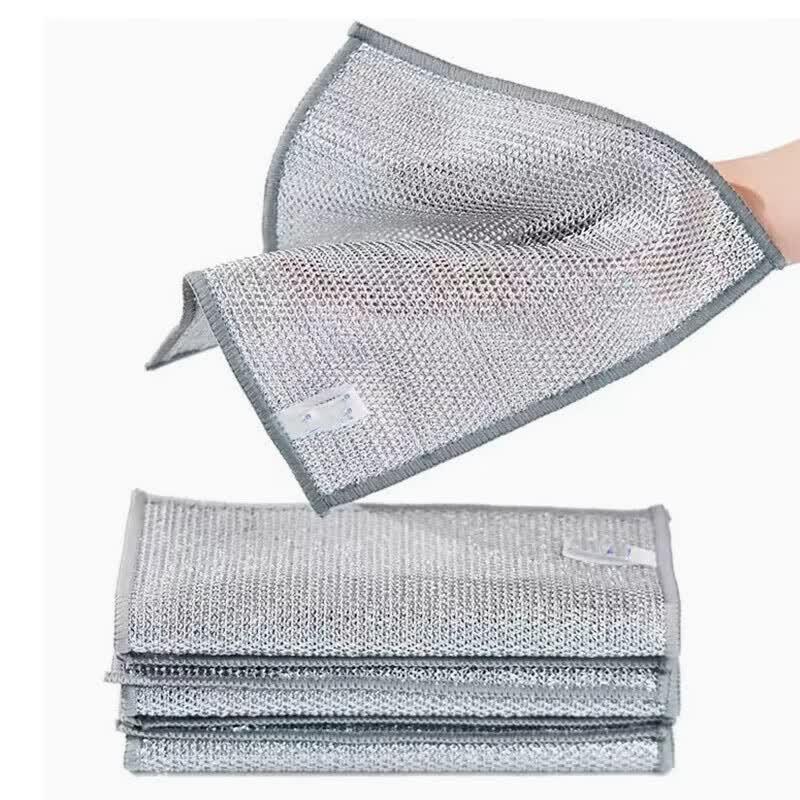 Xingongpai Double-Layer Silver Scrubber Cloth (6-pack)